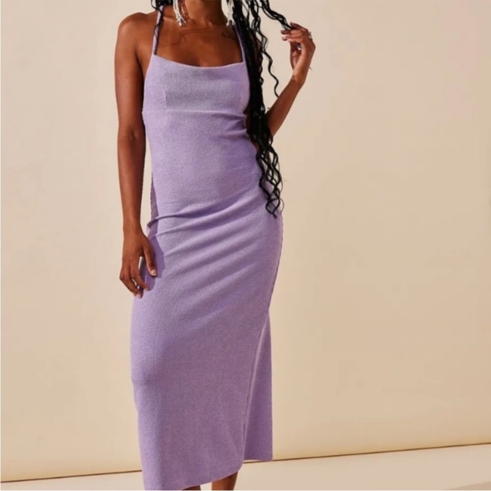 721. Free People Moss Midi Dress